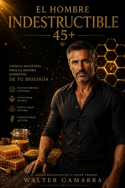 Tapa de El Hombre Indestructible 45+, de Walter Gamarra