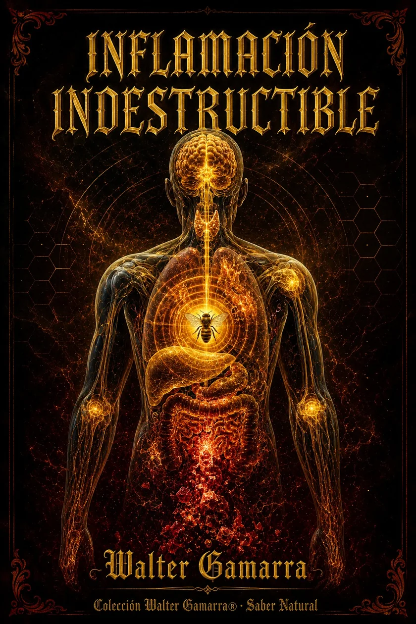 Tapa de Inflamación Indestructible (libro madre), de Walter Gamarra