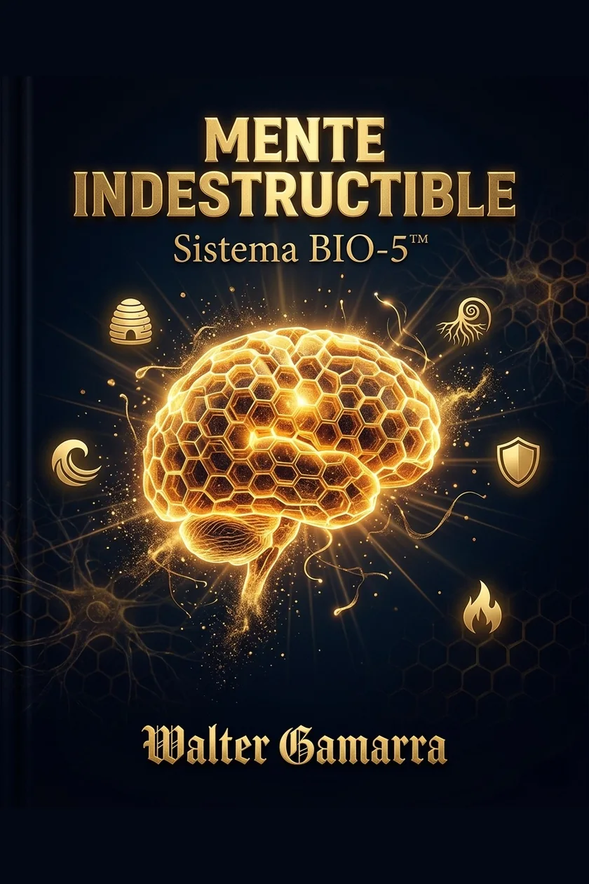 Tapa de Mente Indestructible, de Walter Gamarra